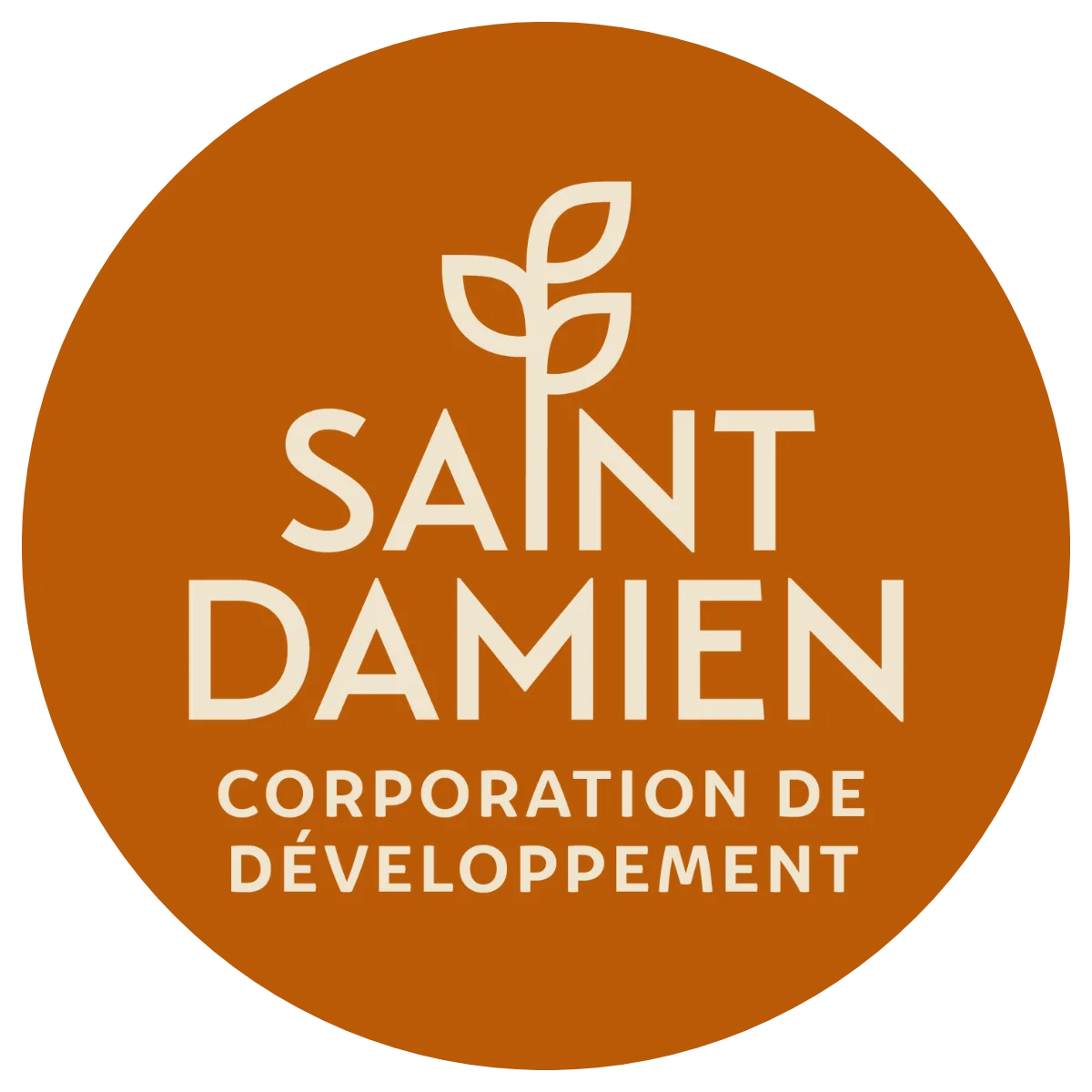 Logo Corporation de développement de Saint-Damien, Lanaudière